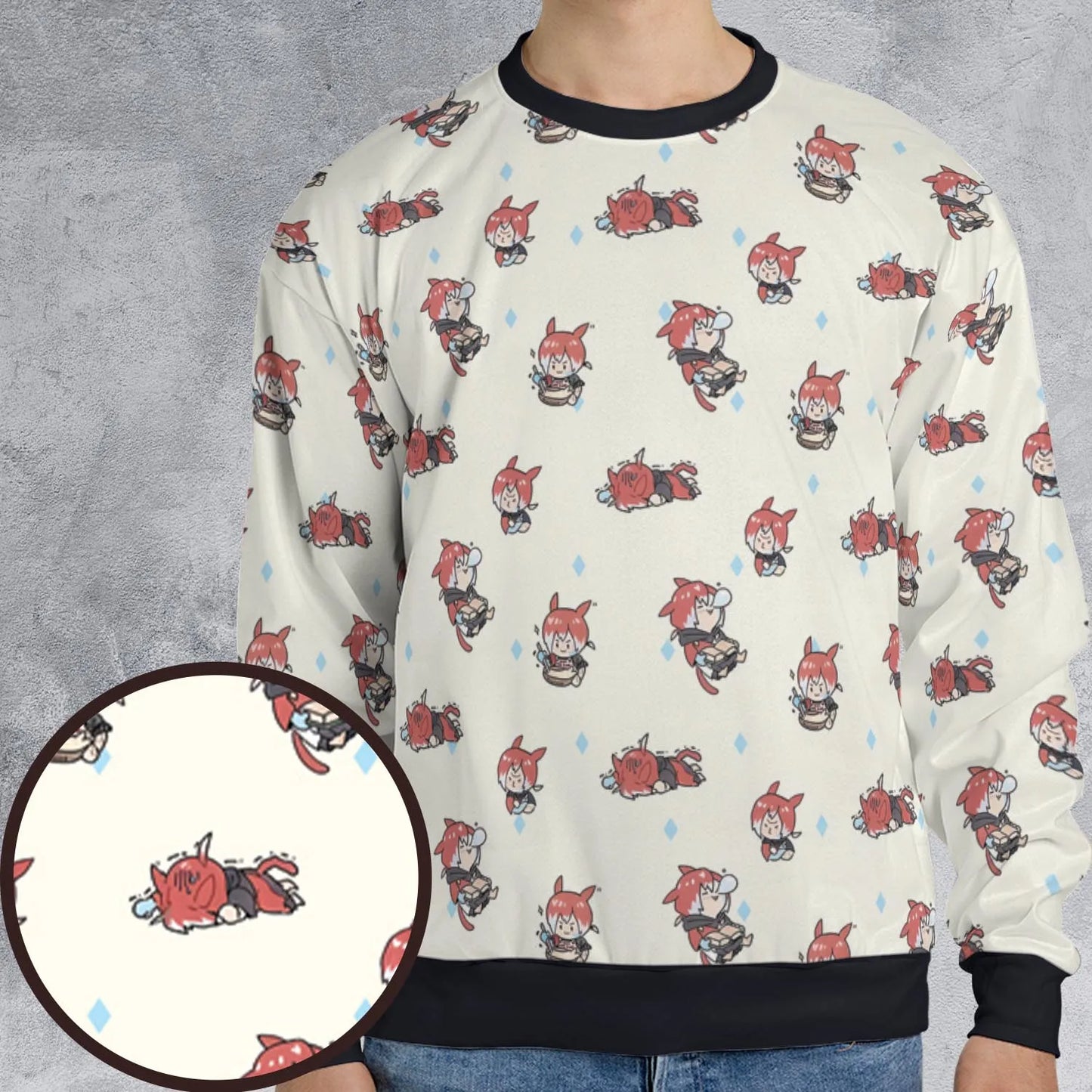 All-over Print Sweatshirt - 276GK5ZJ