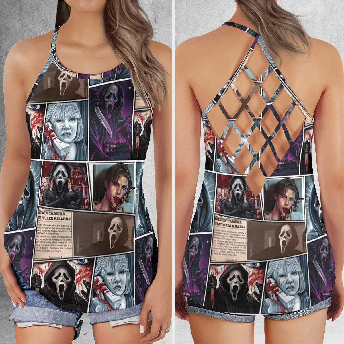 Criss Cross Tank Top - PB283X78