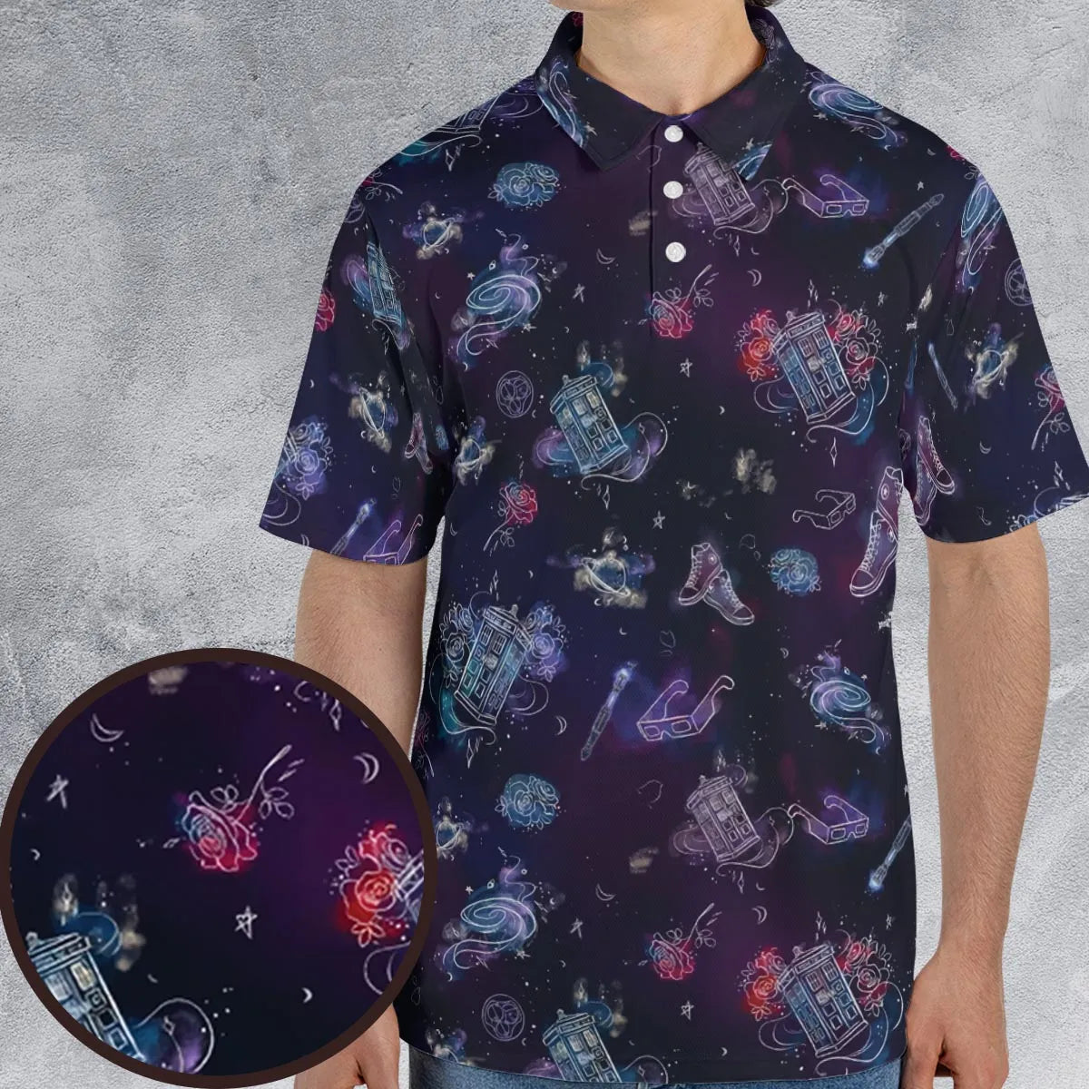 AOP Men/Women Polo Shirt - SUBF8Q8E