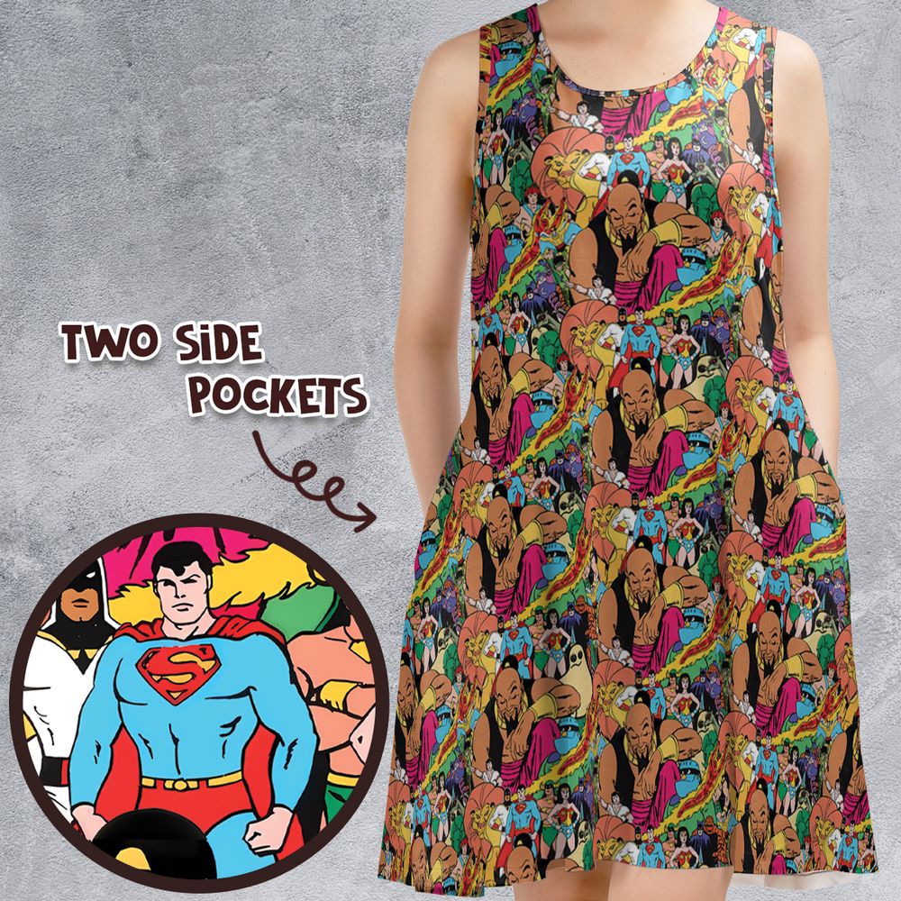 Sleeveless Dress - 7A8BVXMR -  - 1