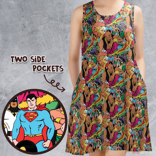 Sleeveless Dress - 7A8BVXMR -  - 1