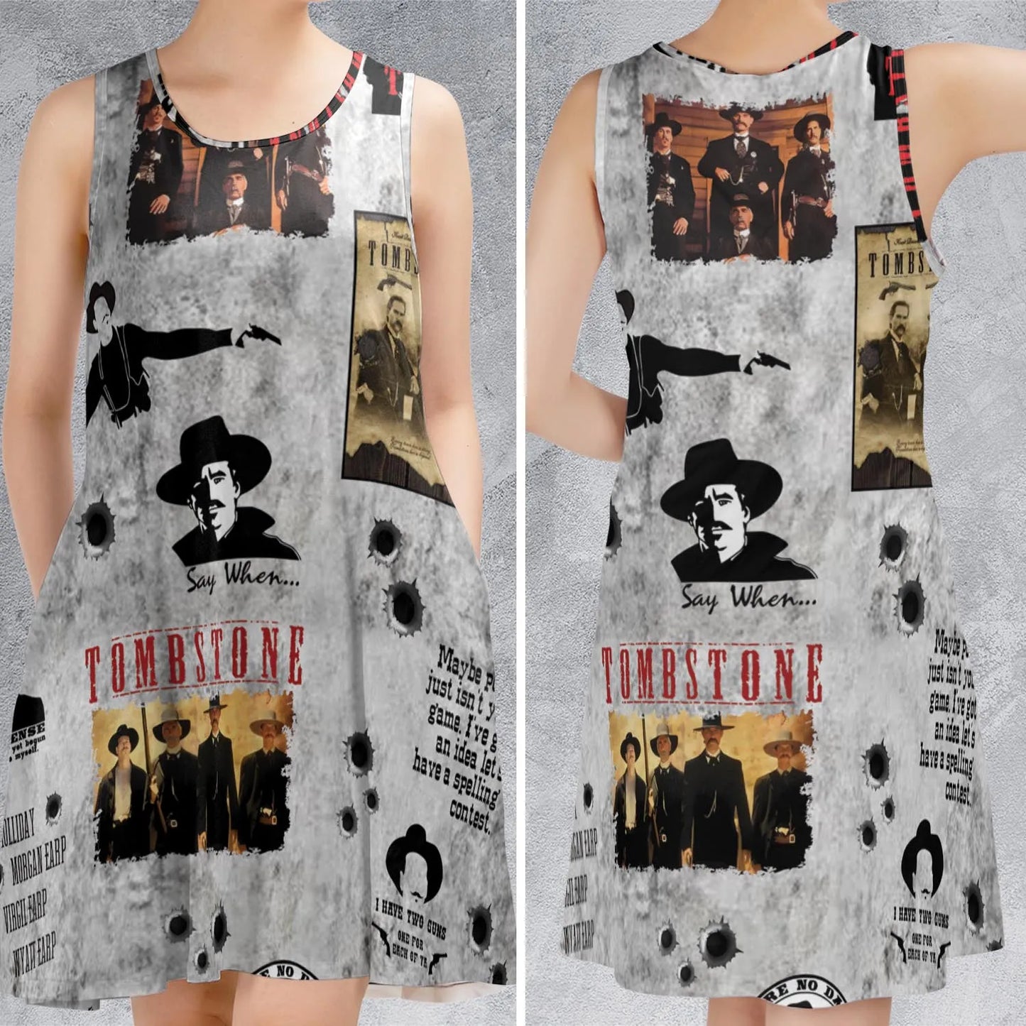 Sleeveless Dress - GCEYYKDD