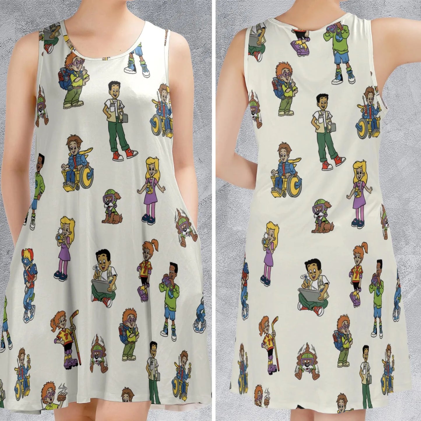 Sleeveless Dress - RRDS94VE