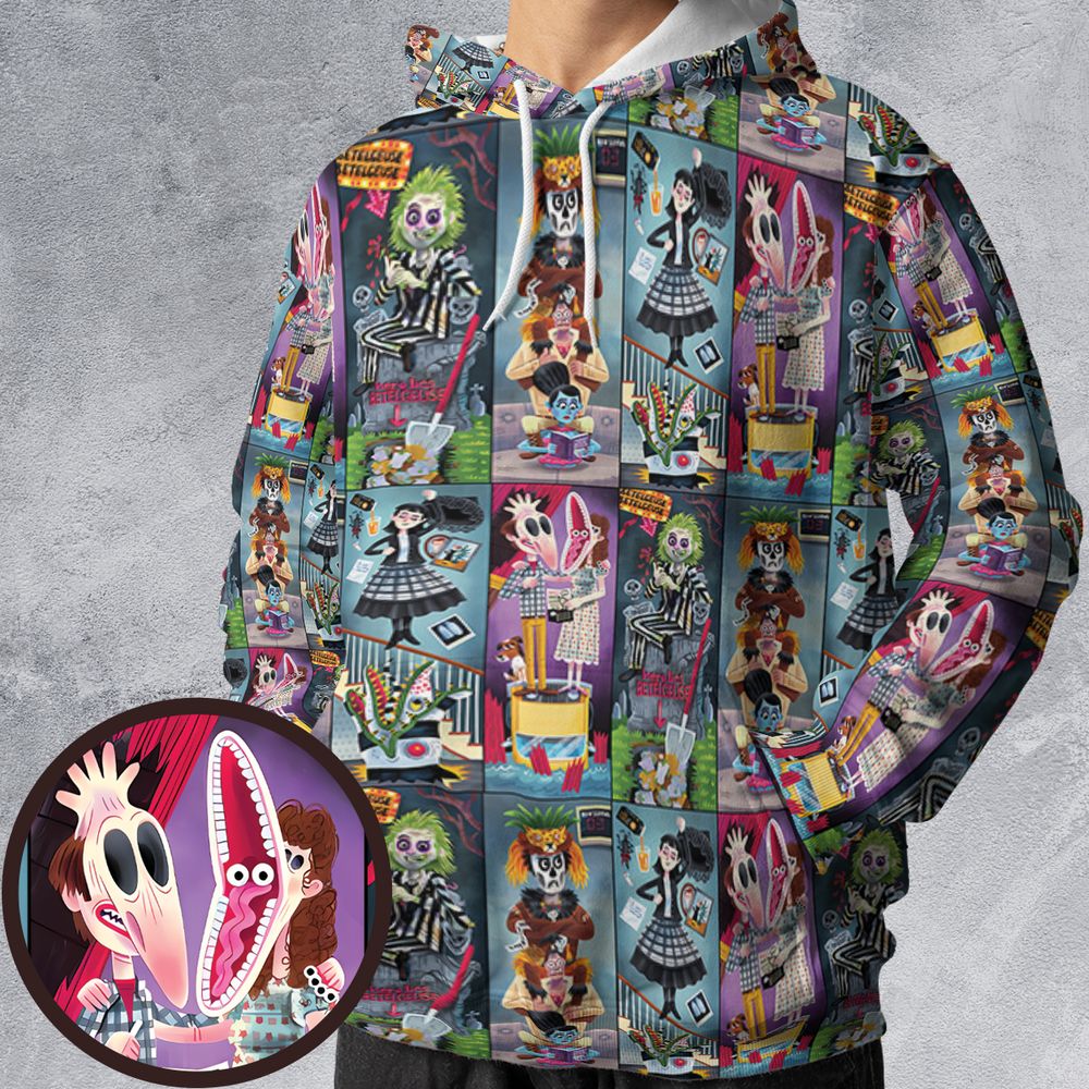 All-over Print Hoodie - 824GLT97 -  - 1