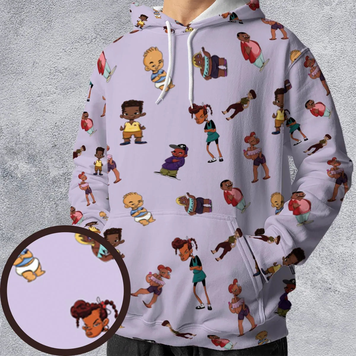 All-over Print Hoodie - G4FN9WLJ
