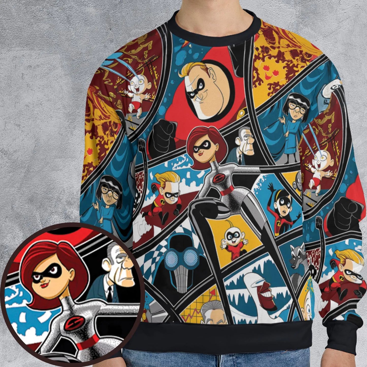 All-over Print Sweatshirt - ZRW1SU9N