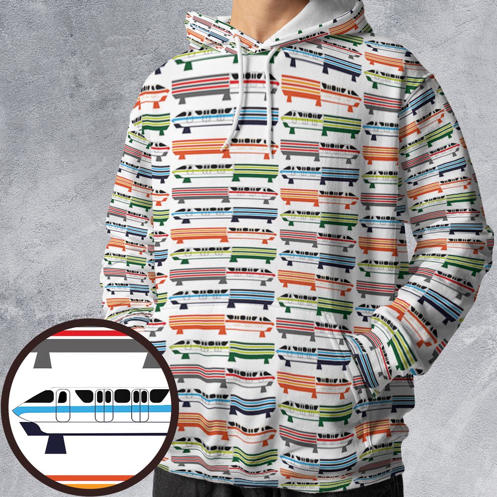 All-over Print Hoodie - V82E9EJJ -  - 1