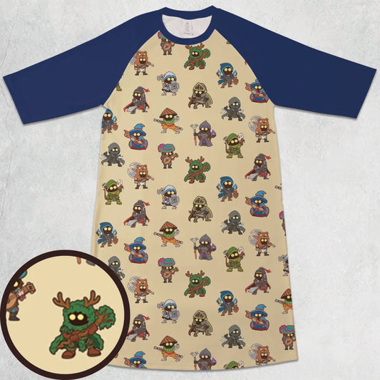 3/4 Sleeve Raglan Dress - VKW6VYFY