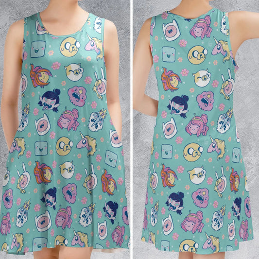 Sleeveless Dress - TDCD52YN