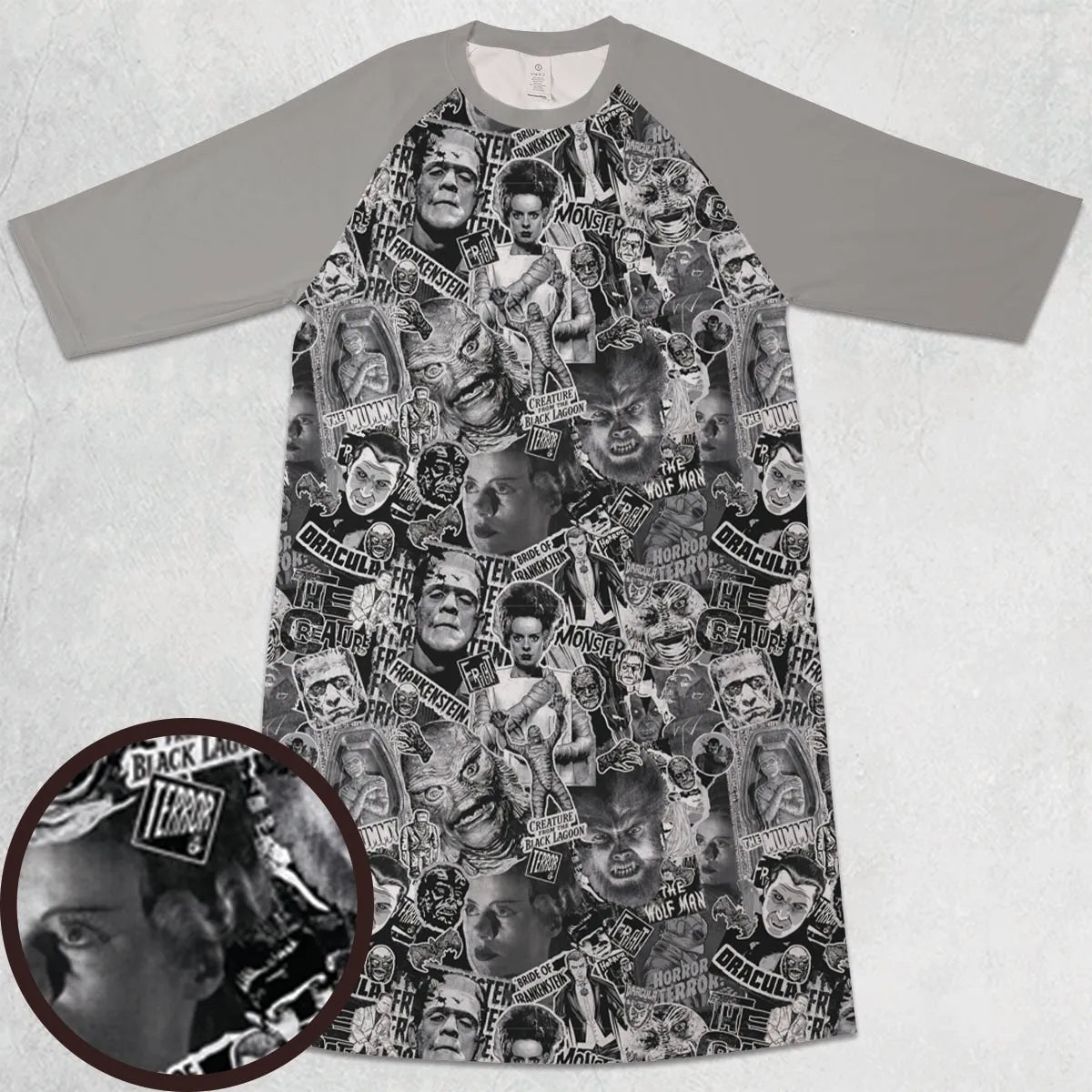 3/4 Sleeve Raglan Dress - QLS3LFS3