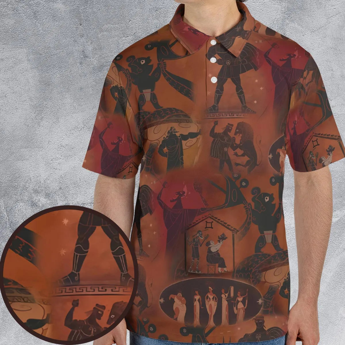 AOP Men/Women Polo Shirt - DQ6WJRMS