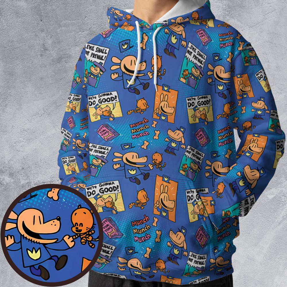 All-over Print Hoodie - DM8TDF4D -  - 1