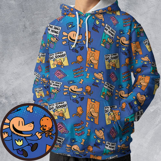 All-over Print Hoodie - DM8TDF4D -  - 1