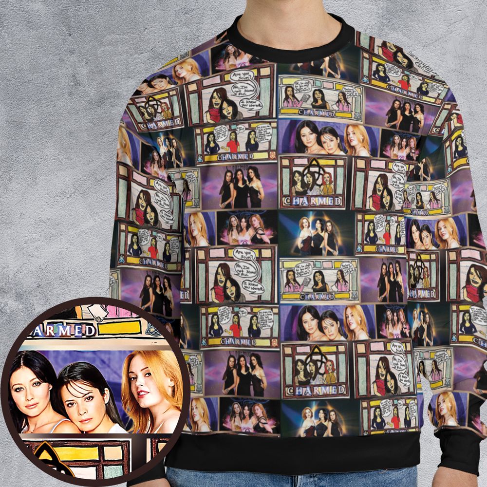 All-over Print Sweatshirt - DHRY83UF -  - 1