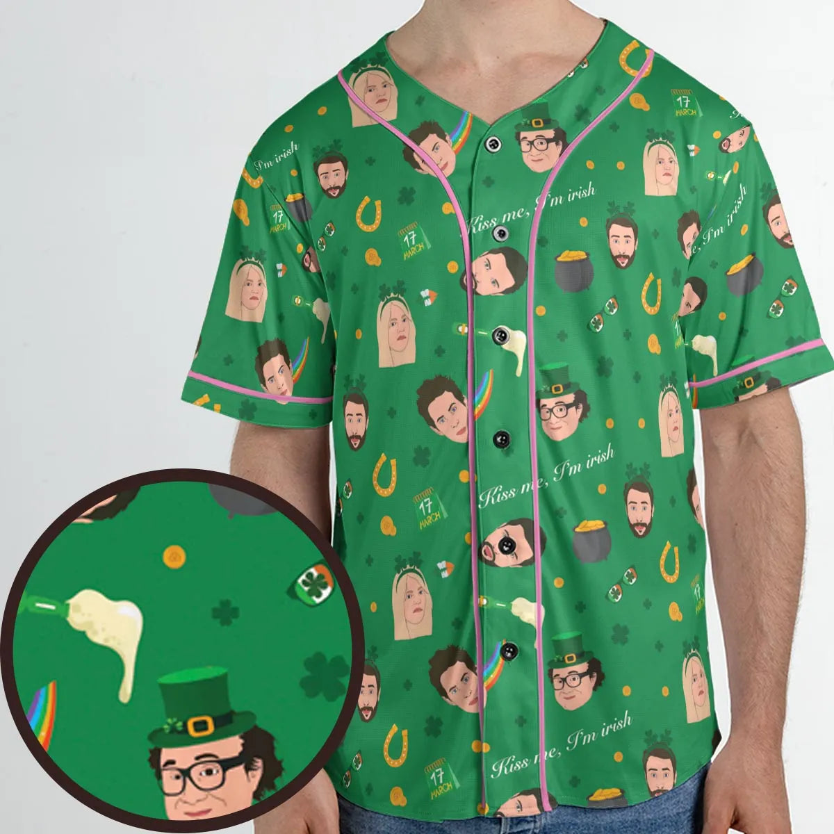Unisex Baseball Jersey - 5BGFY77Y
