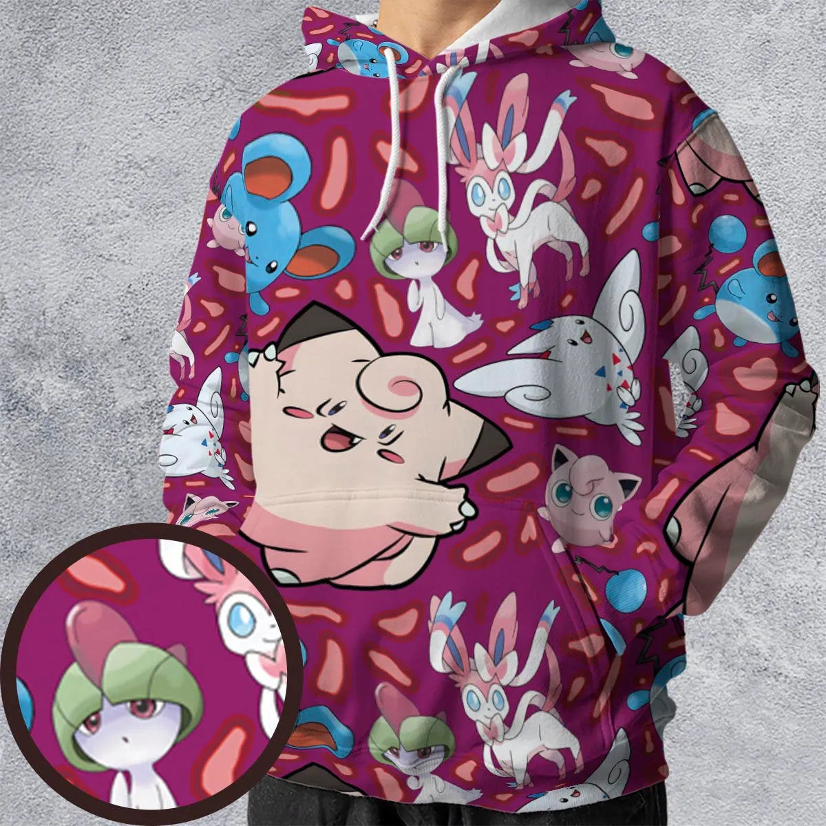 All-over Print Hoodie - GZ5ULVUJ