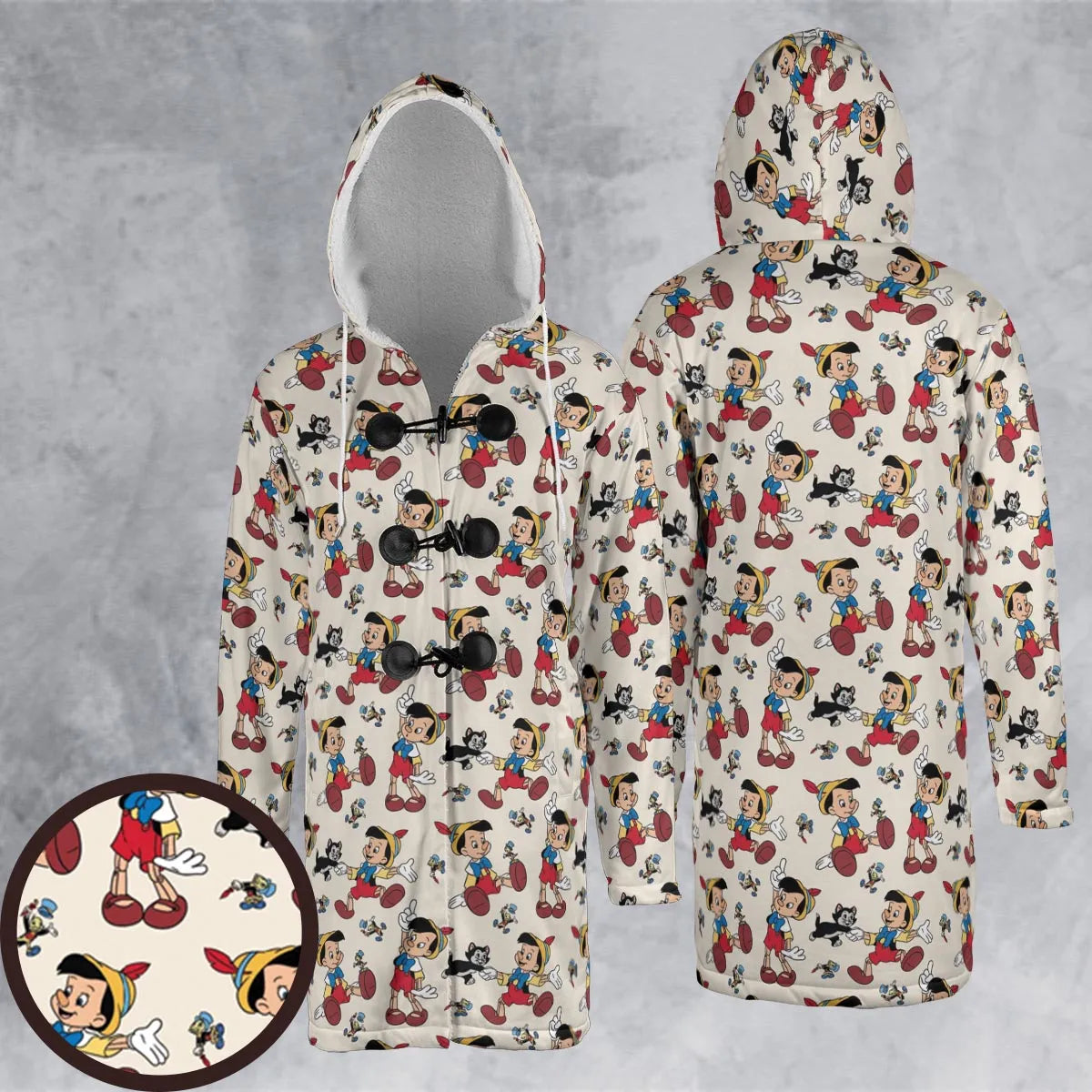 Hooded Cloak Coat - UXS5J8S1