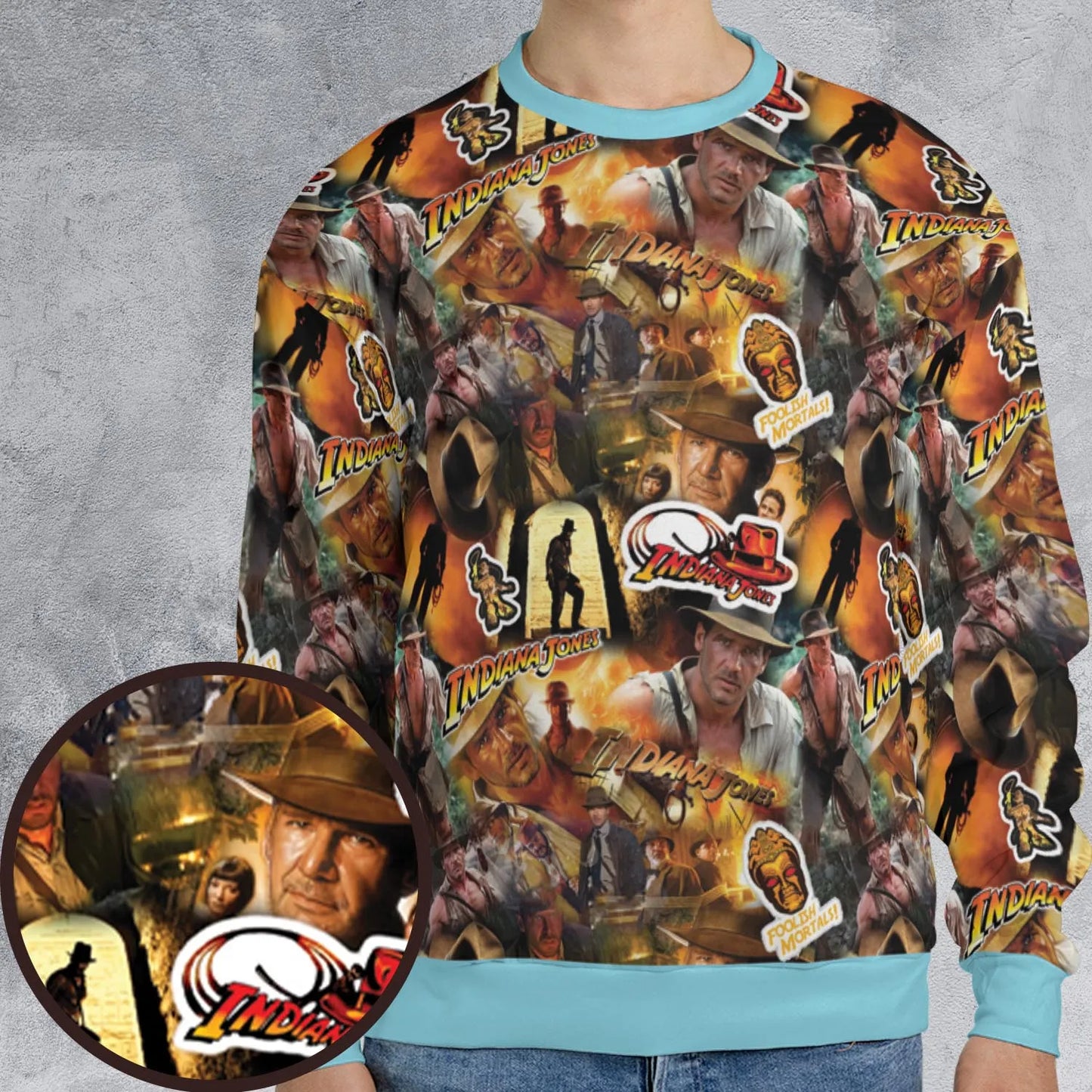 All-over Print Sweatshirt - DGUGD24T