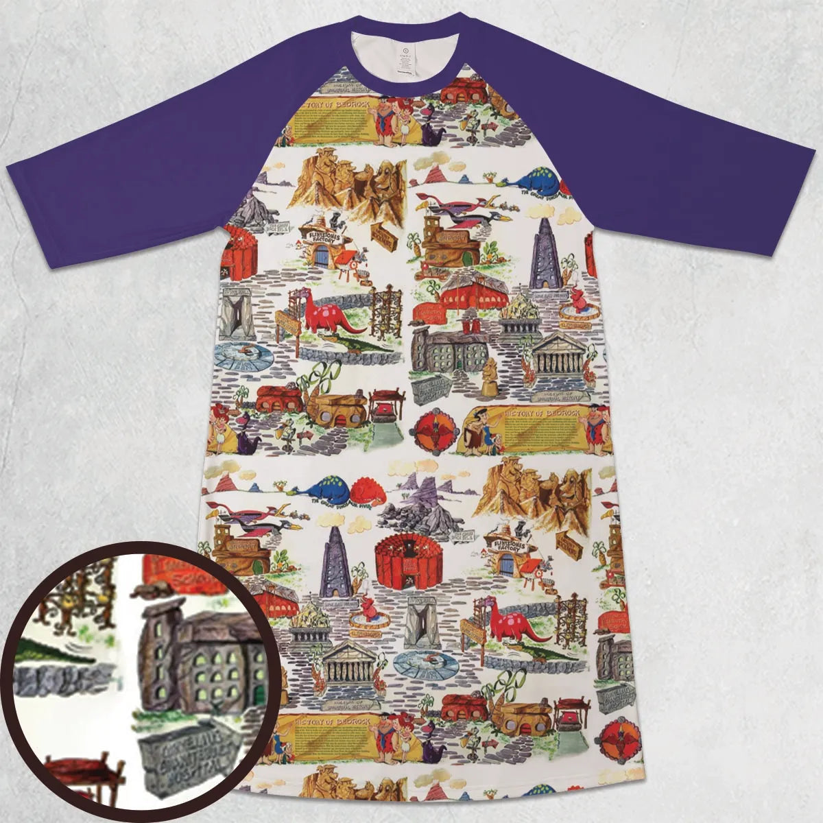 3/4 Sleeve Raglan Dress - LMQKQML8