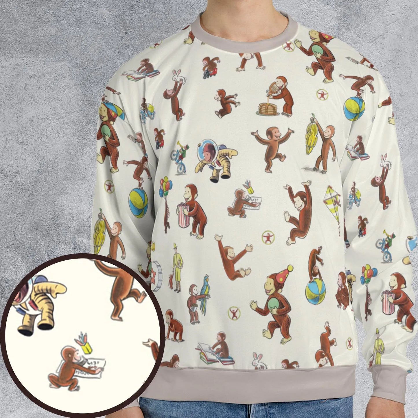 All-over Print Sweatshirt - 8SVQQ29R