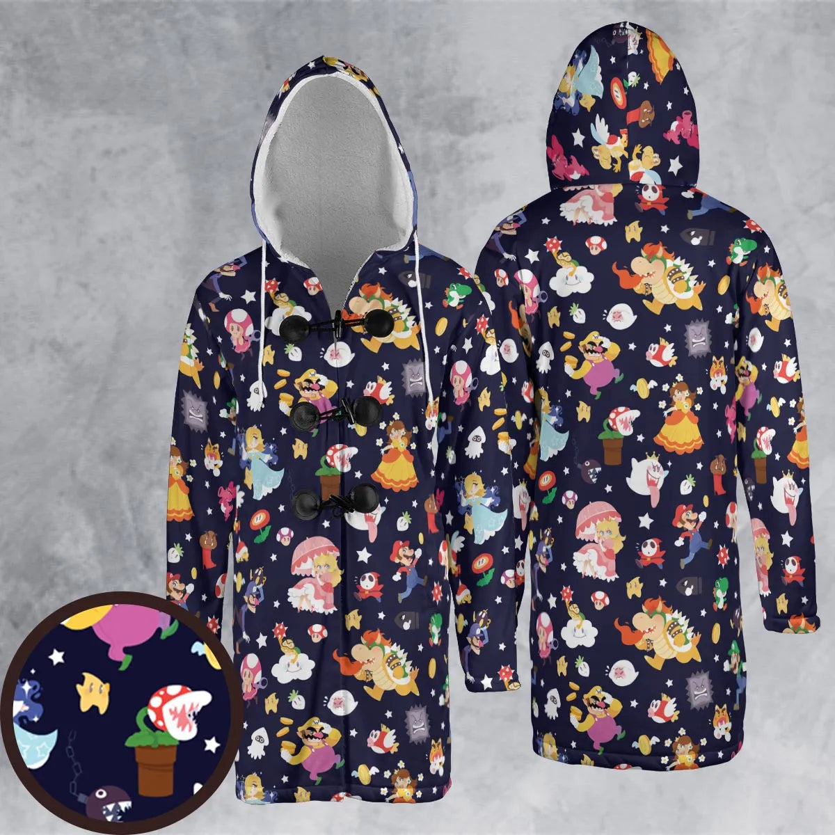 Hooded Cloak Coat - M2JTVF78