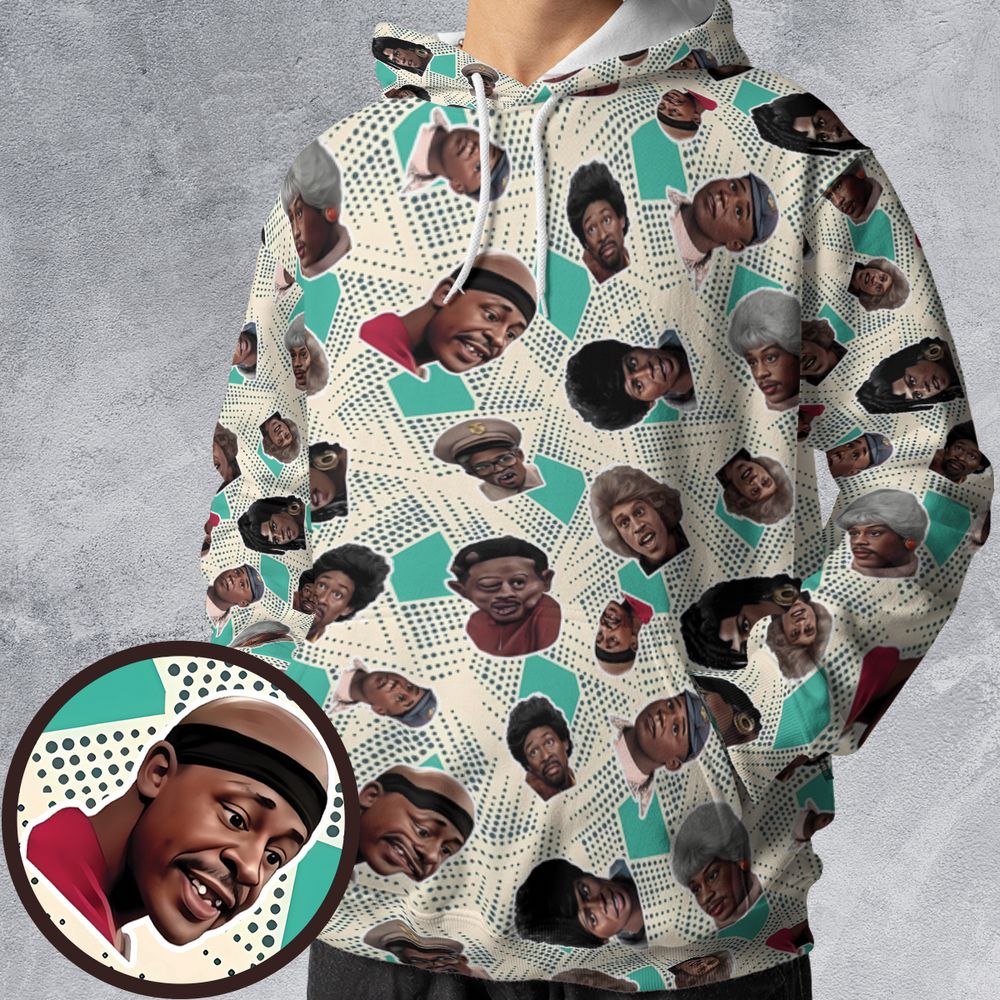 All-over Print Hoodie - DXLN5KPZ -  - 1