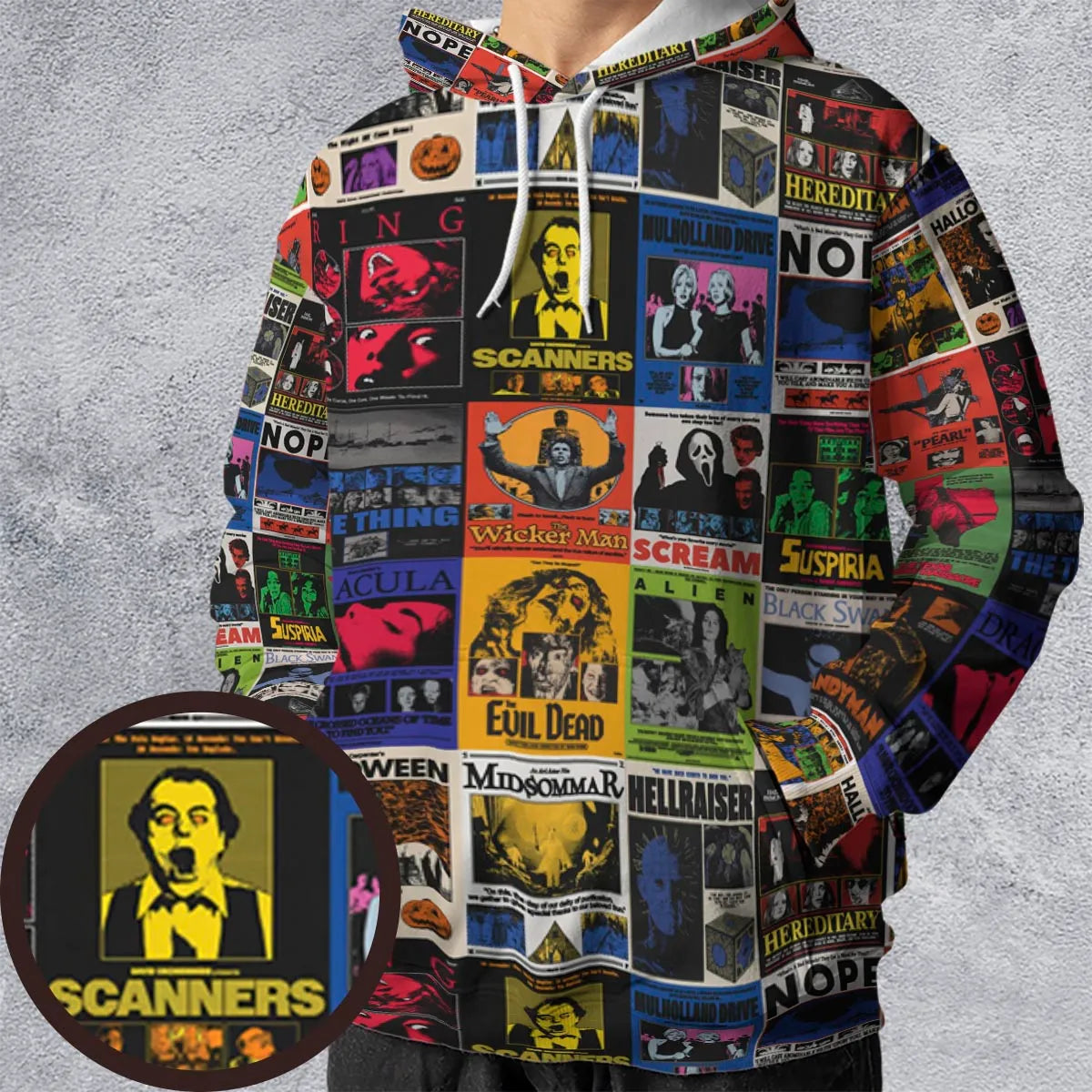 All-over Print Hoodie - W7XEU3SC