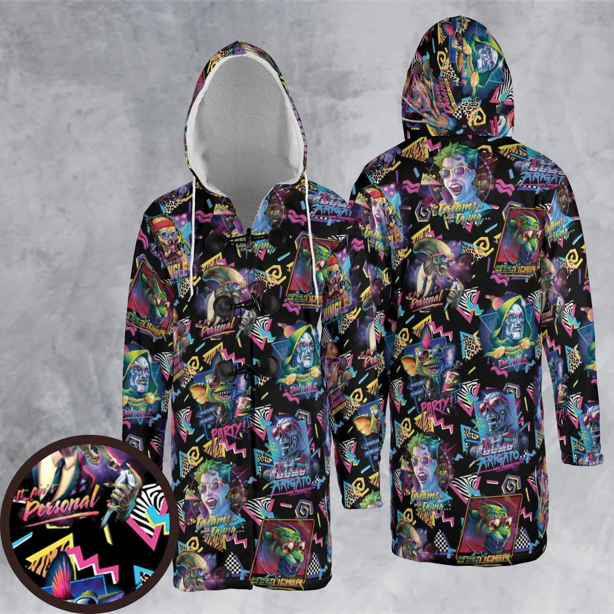 Hooded Cloak Coat - QBCJF142