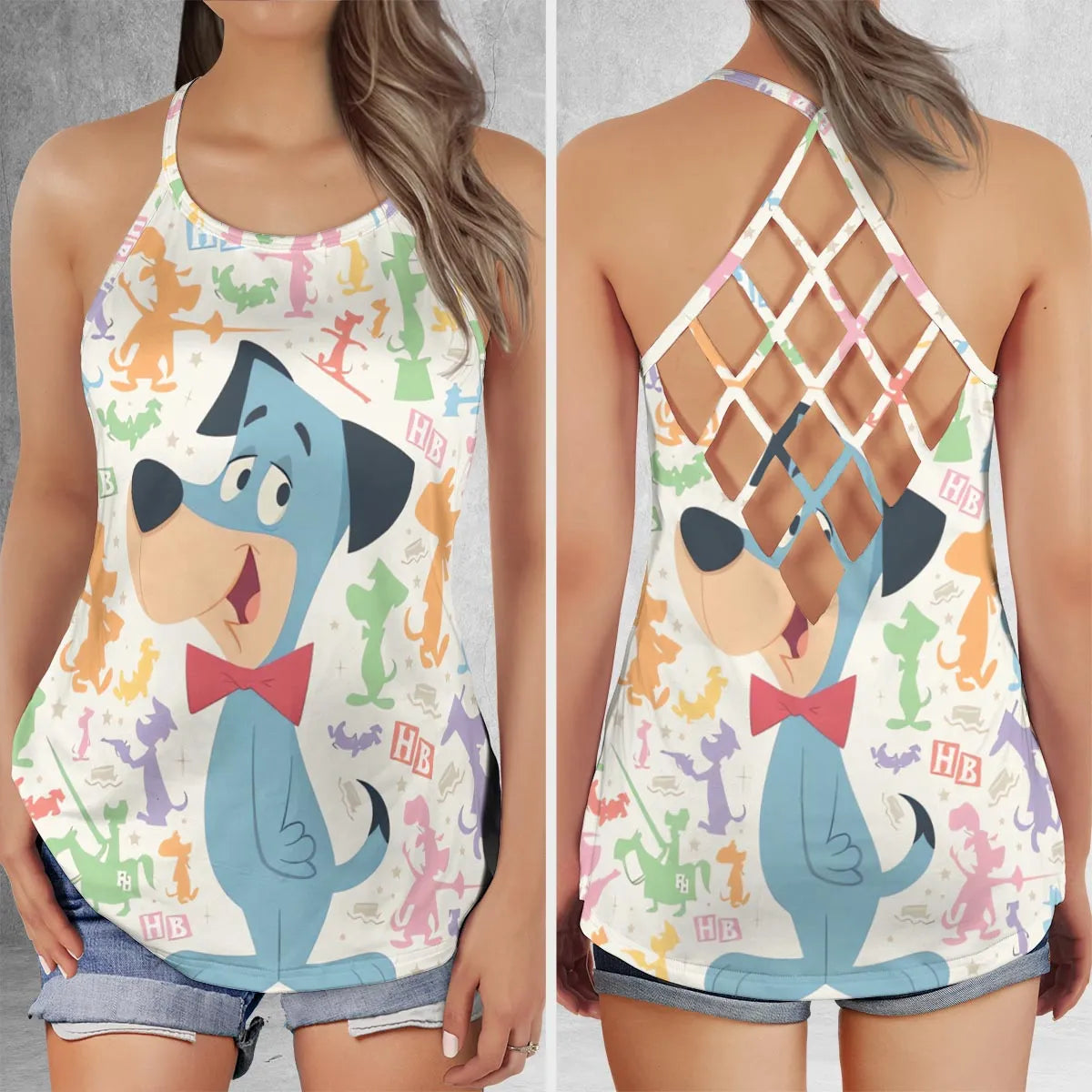 Criss Cross Tank Top - K97GNF1A