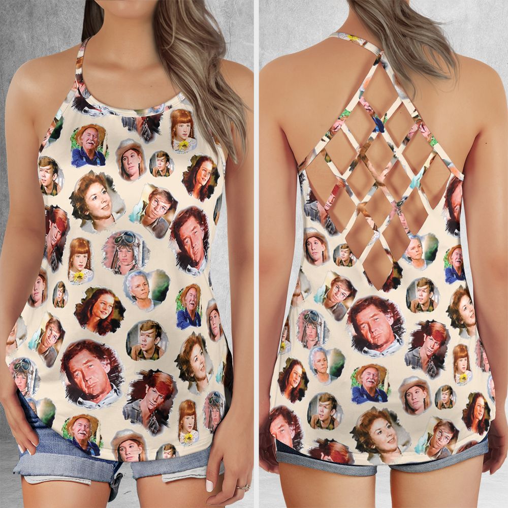 Criss Cross Tank Top - TVBWHQWB -  - 1