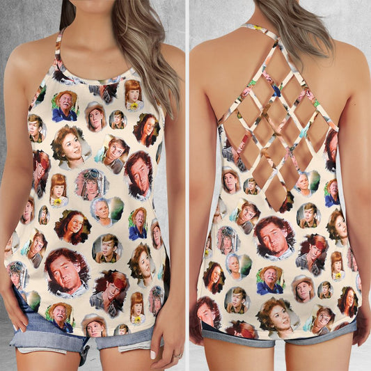 Criss Cross Tank Top - TVBWHQWB -  - 1