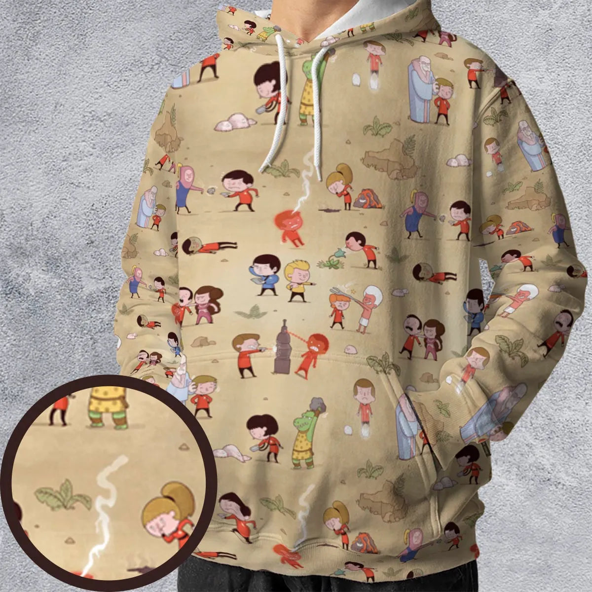 All-over Print Hoodie - RYTRL8Q7