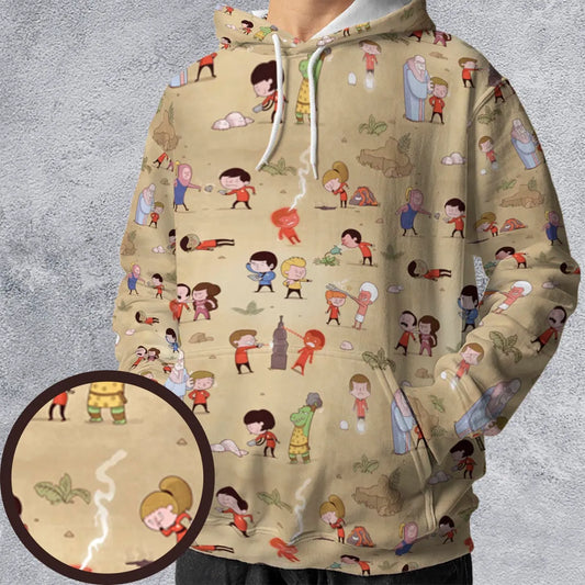 All-over Print Hoodie - RYTRL8Q7