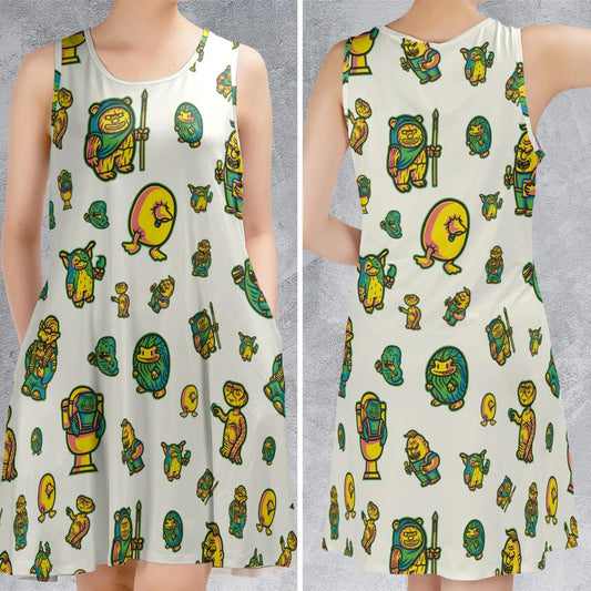 Sleeveless Dress - 5M57MNMW