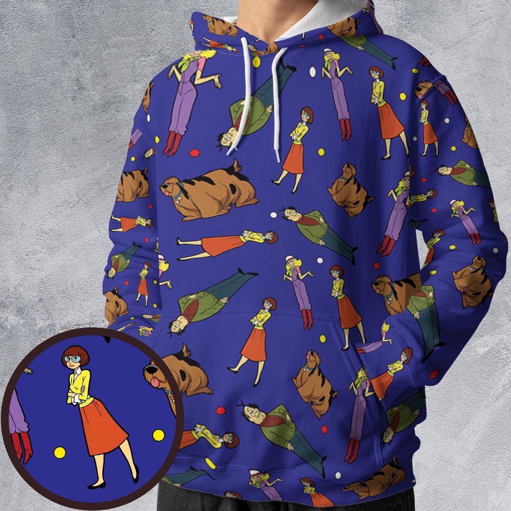 All-over Print Hoodie - RRGG67F4 -  - 1