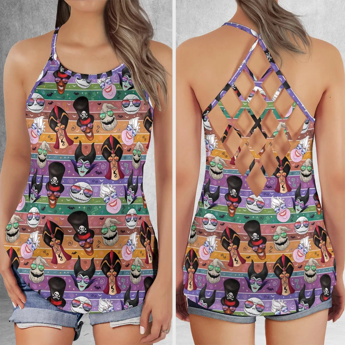 Criss Cross Tank Top - 6ZYPFGHU