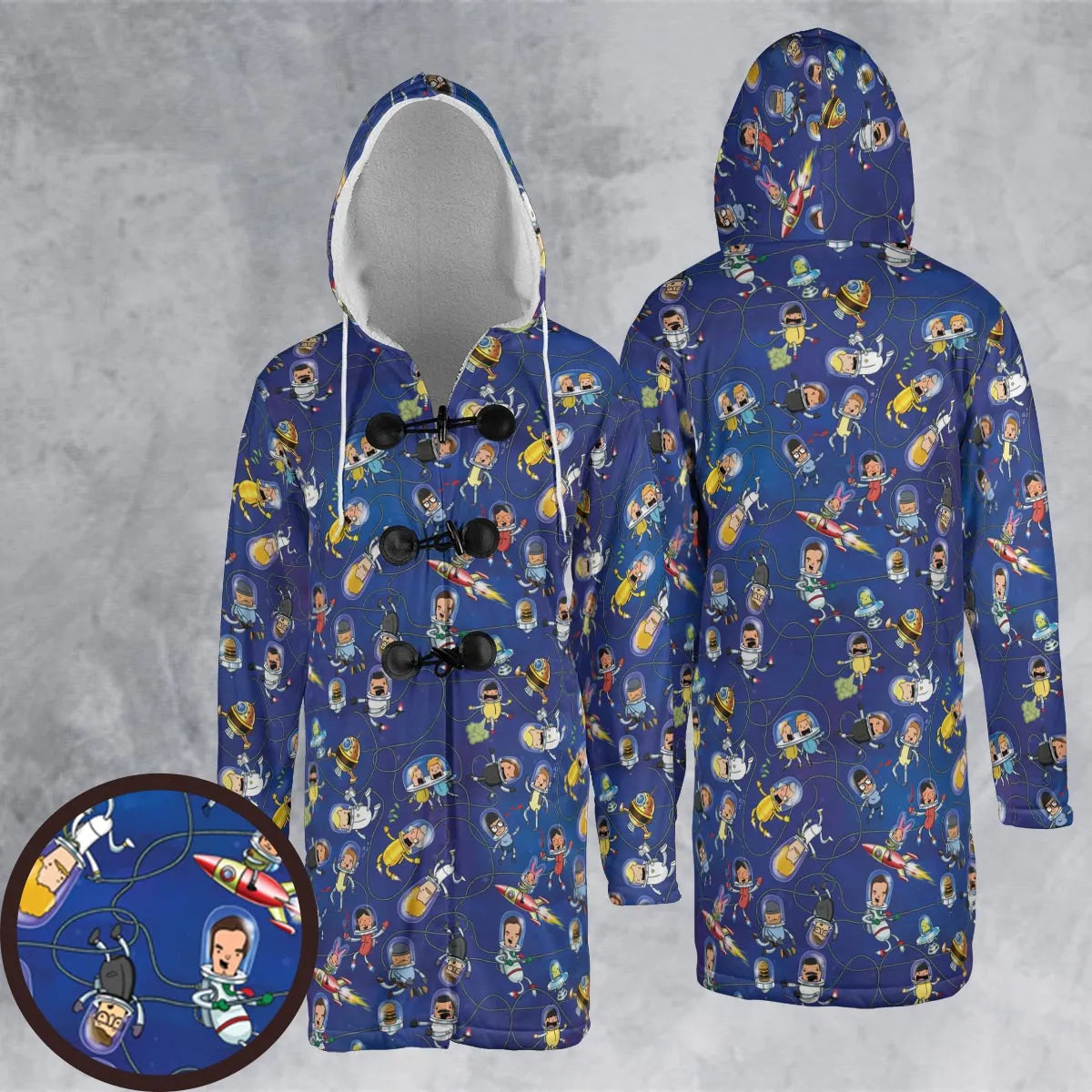 Hooded Cloak Coat - TXS4UUXB
