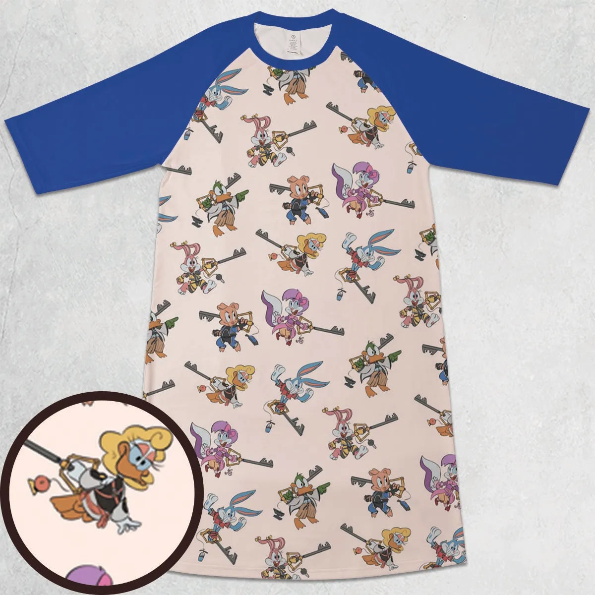3/4 Sleeve Raglan Dress - A4JUGWUA
