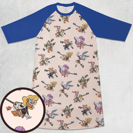 3/4 Sleeve Raglan Dress - A4JUGWUA