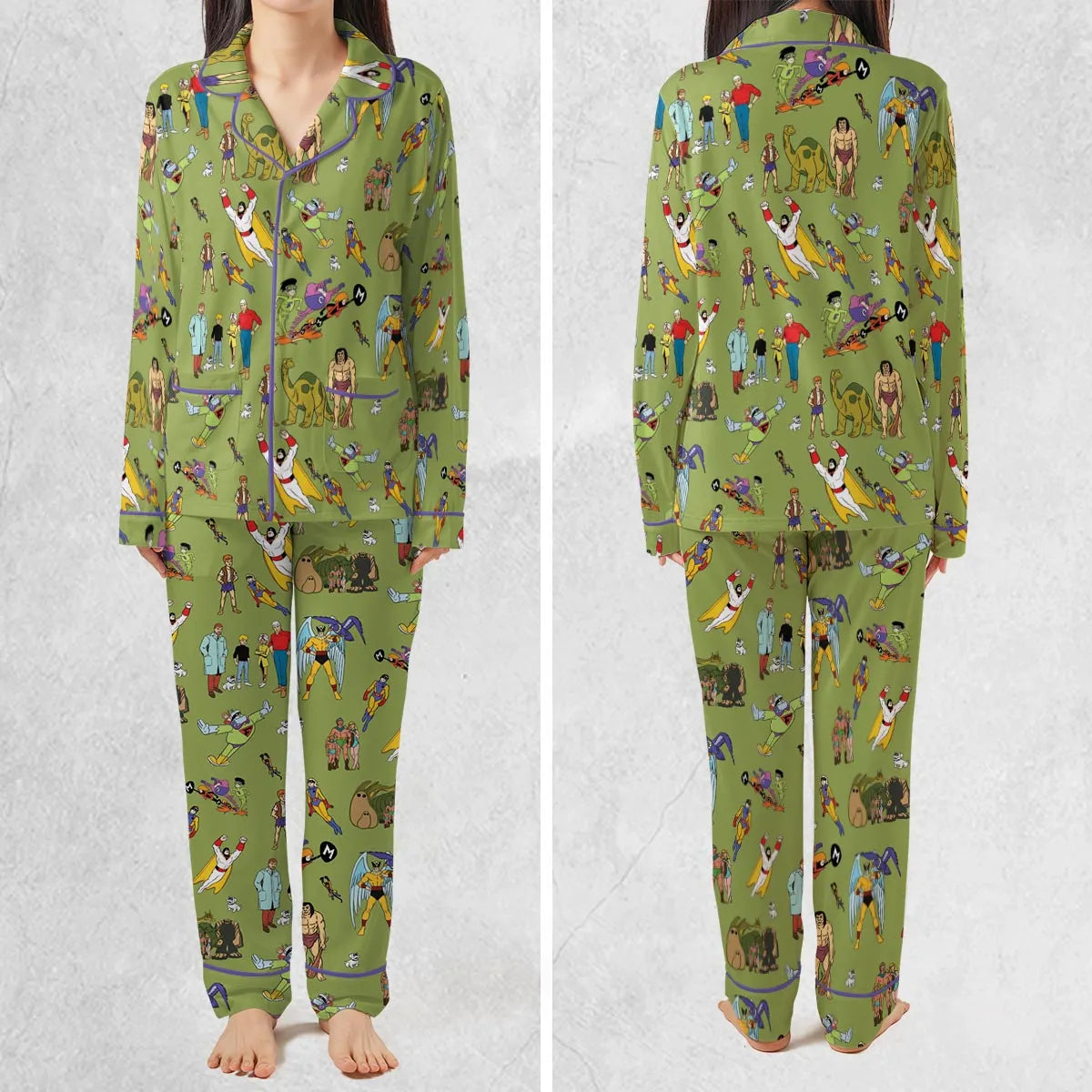 Pajamas Set - TKY6687Y