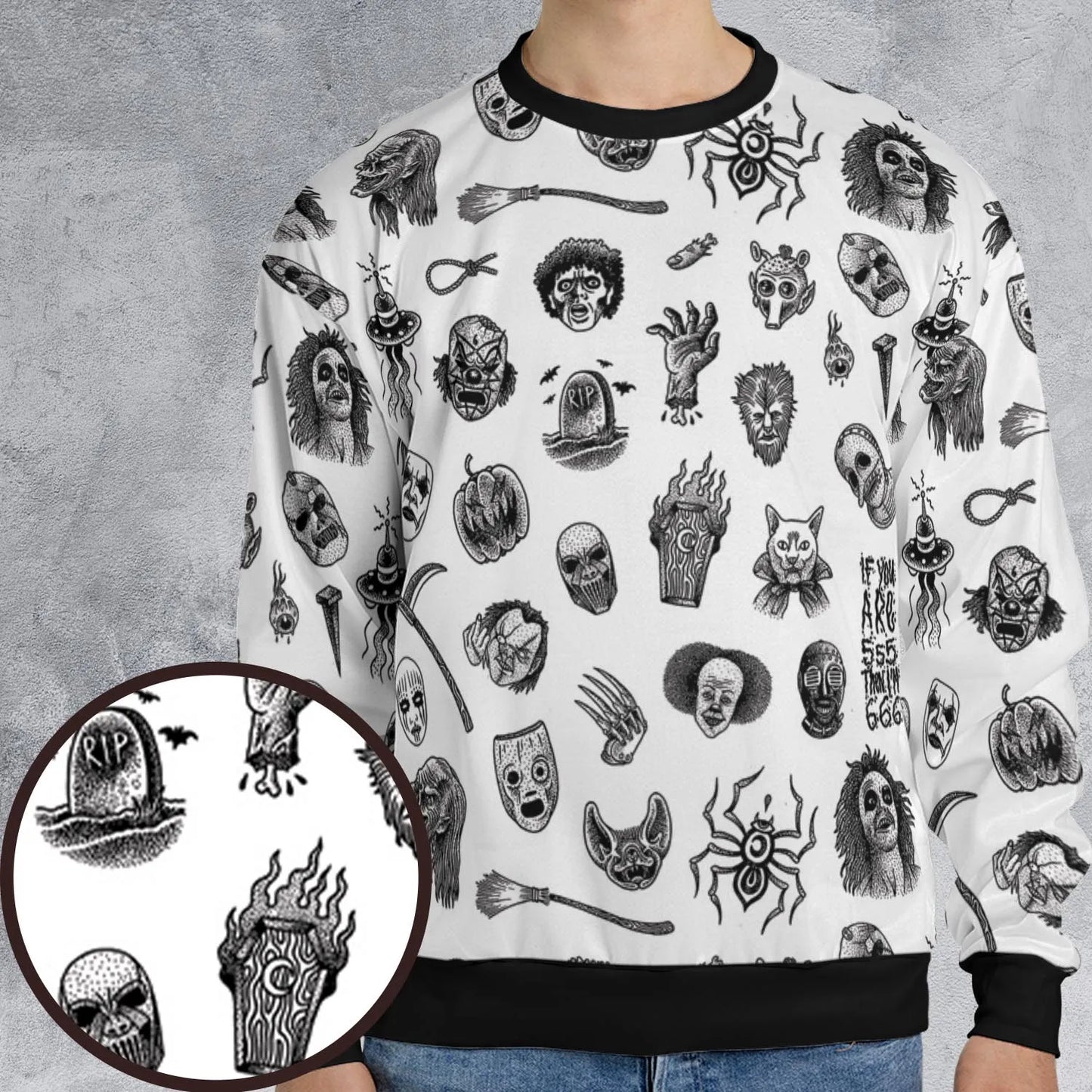 All-over Print Sweatshirt - MFFL2EF5