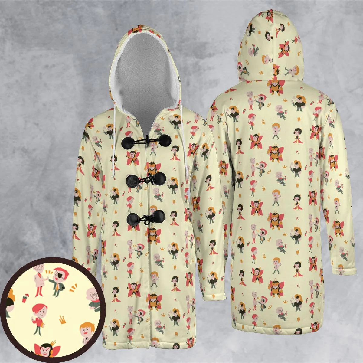 Hooded Cloak Coat - DNUPVY2B
