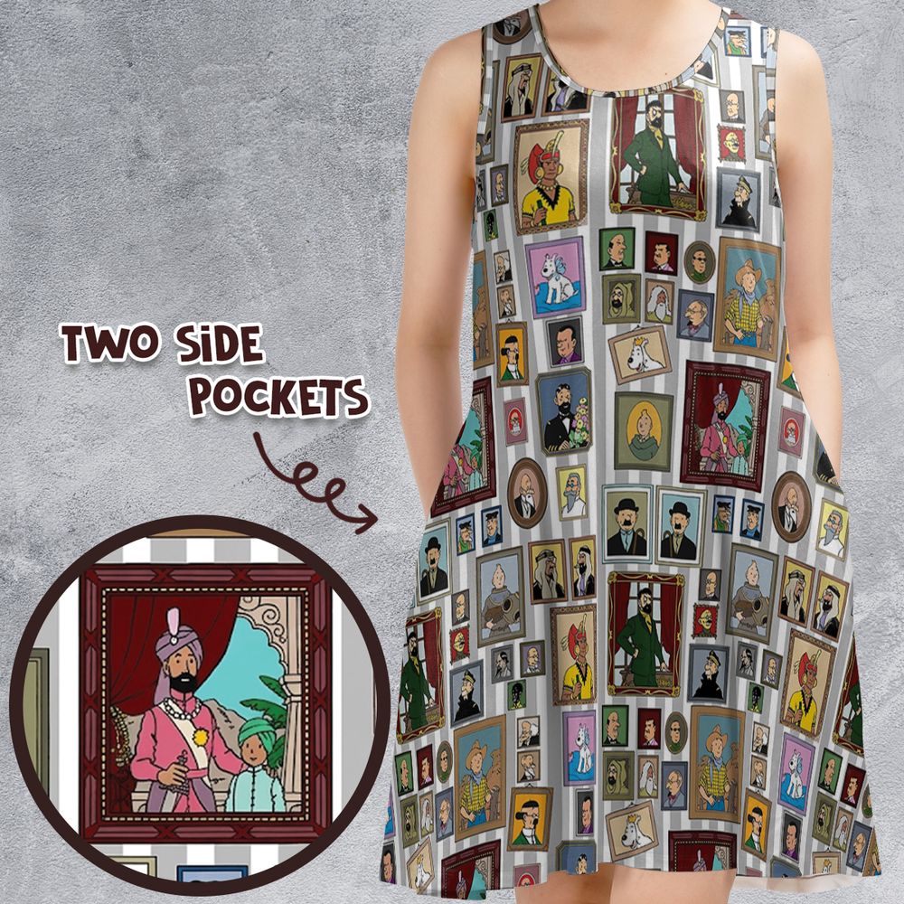 Sleeveless Dress - ERHVZ7PY -  - 1