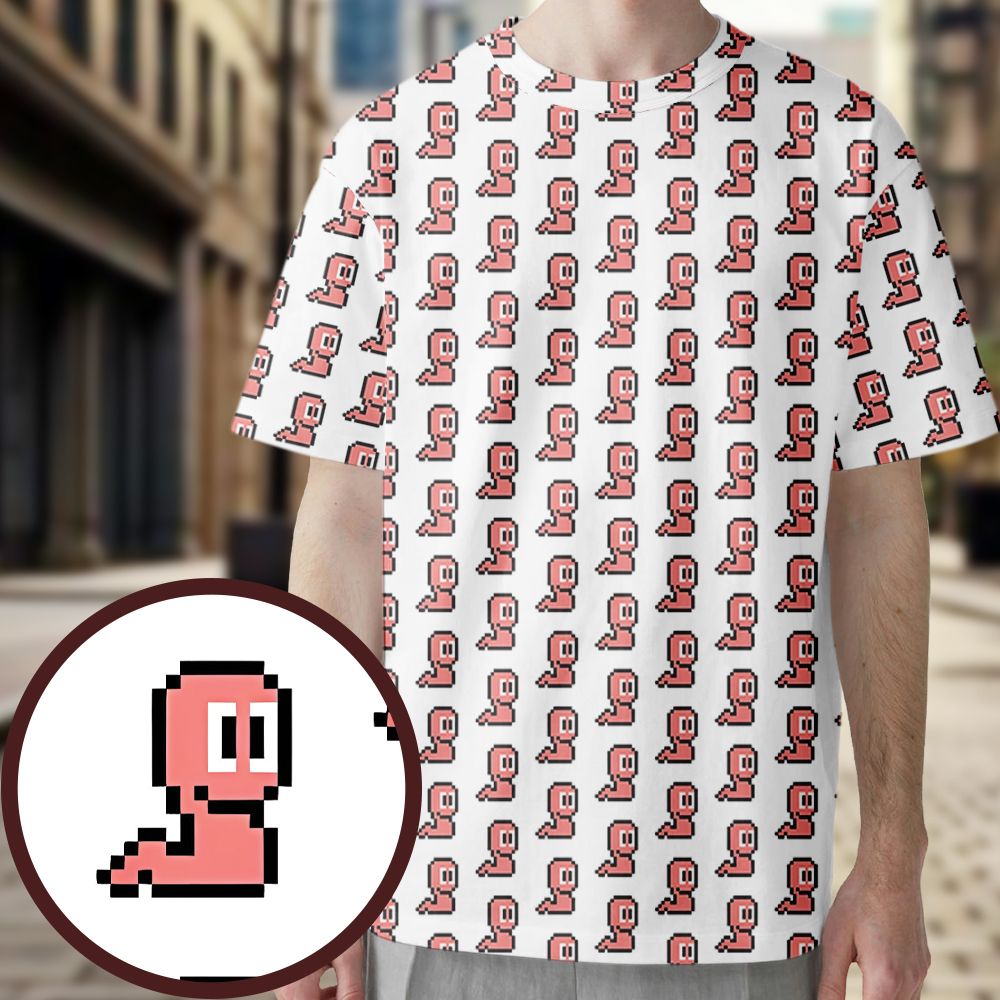 Retro Style Worm -  - 1