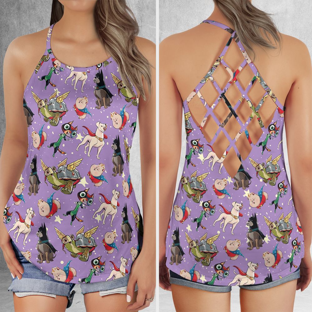 Criss Cross Tank Top - 2NPKUVKB -  - 1