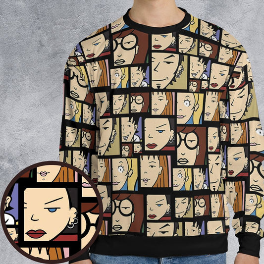 All-over Print Sweatshirt - T6G2C619 -  - 1