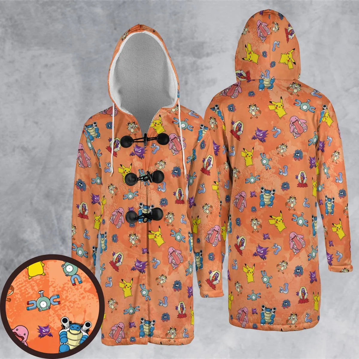 Hooded Cloak Coat - RV3XLCH3