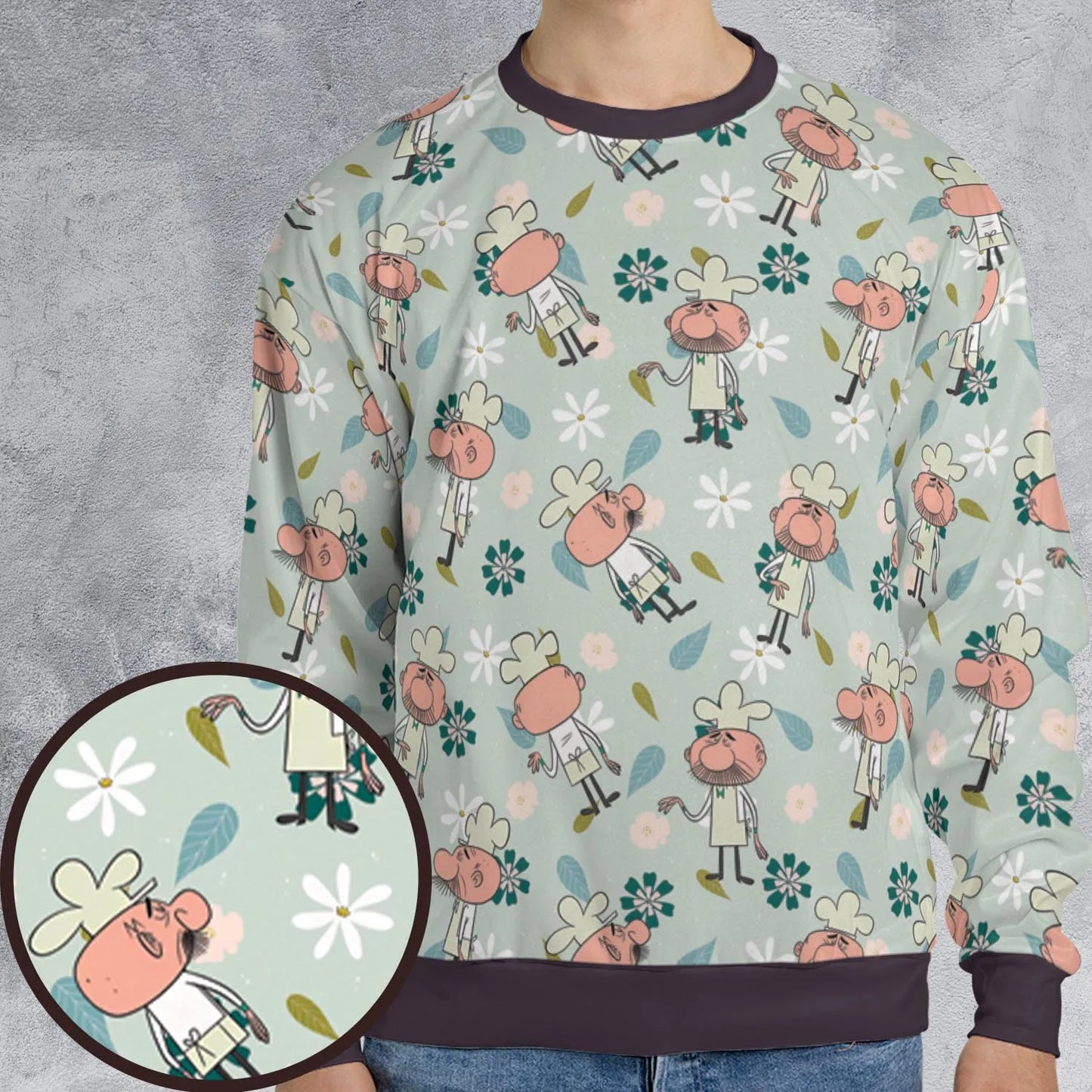 All-over Print Sweatshirt - R655HCSA