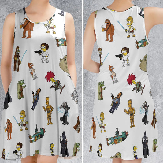 Sleeveless Dress - B1LMCS6U