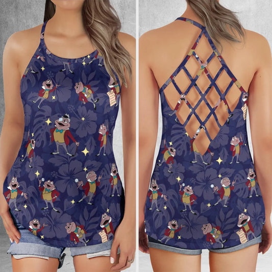 Criss Cross Tank Top - CCHN3YB1